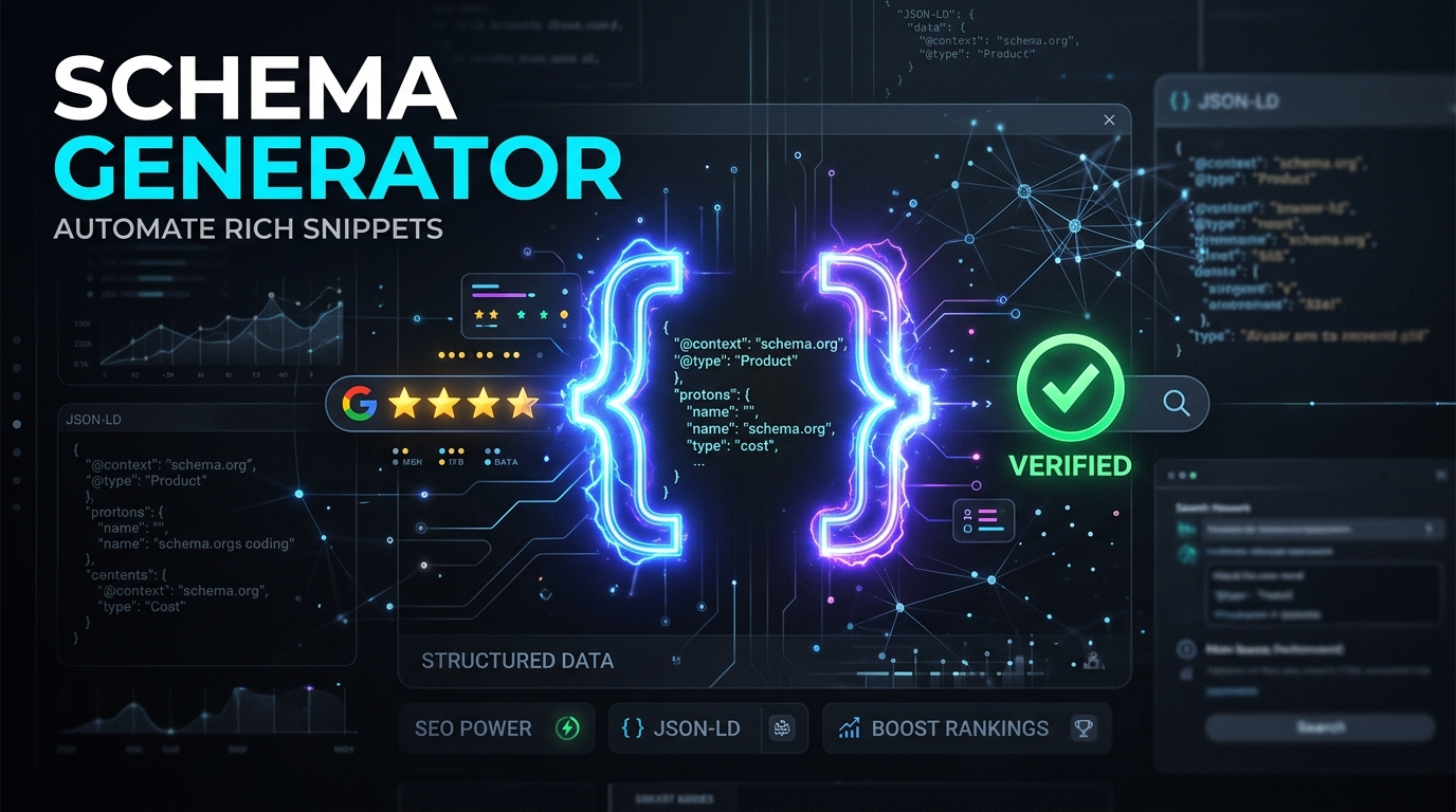 JSON-LD Schema Generator